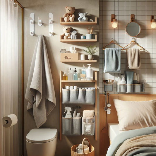 How to Organize a Small Bathroom Without Drilling