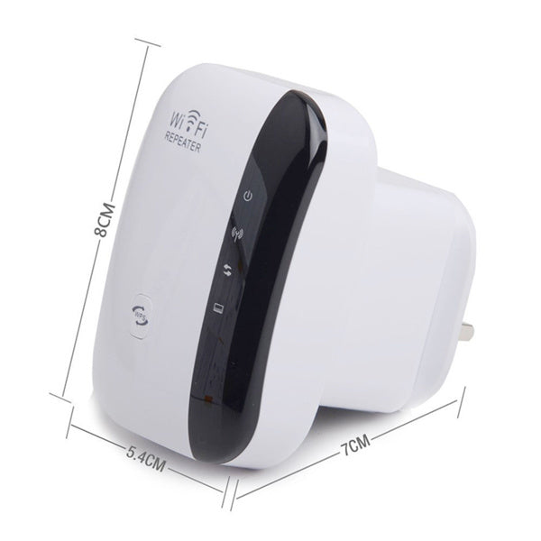 WiFi Repeater & Range Extender – 300Mbps Wireless Signal Booster with AP Mode