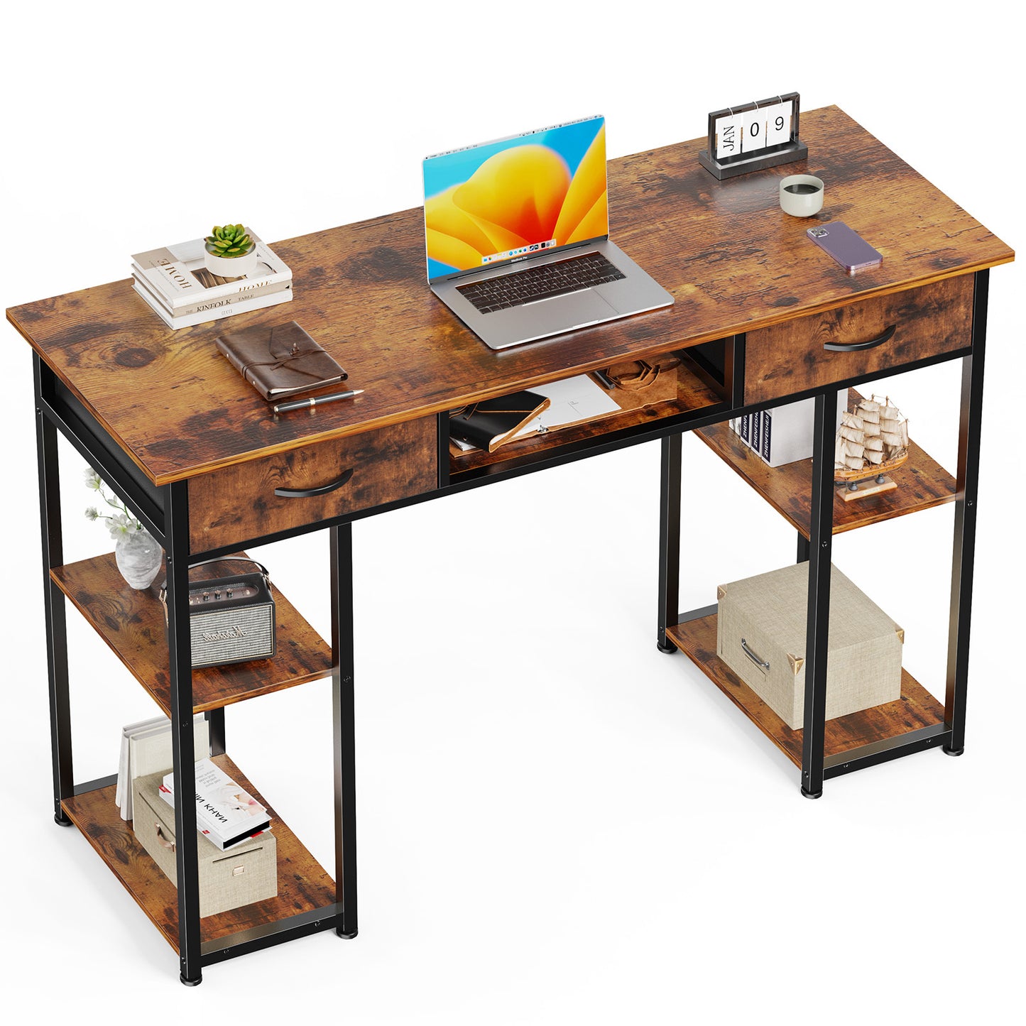 Compact Computer Desk – Small Writing Desk for Home Office, Bedroom, or Study, Ideal for Learning & Workspaces