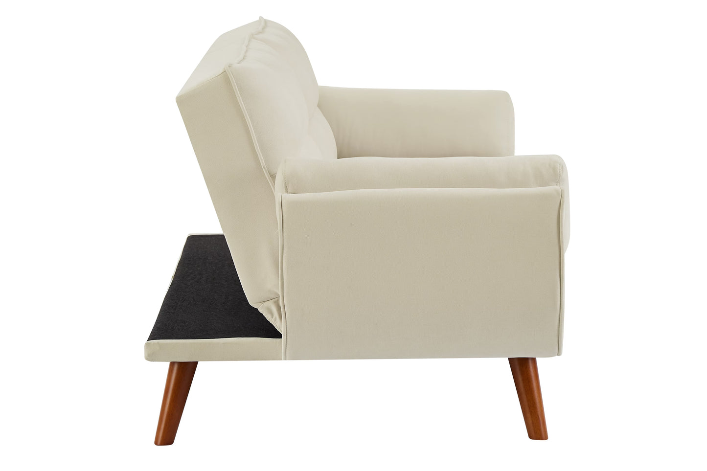 Modern Beige Cloth Sofa – Simple Comfort, Everyday Style