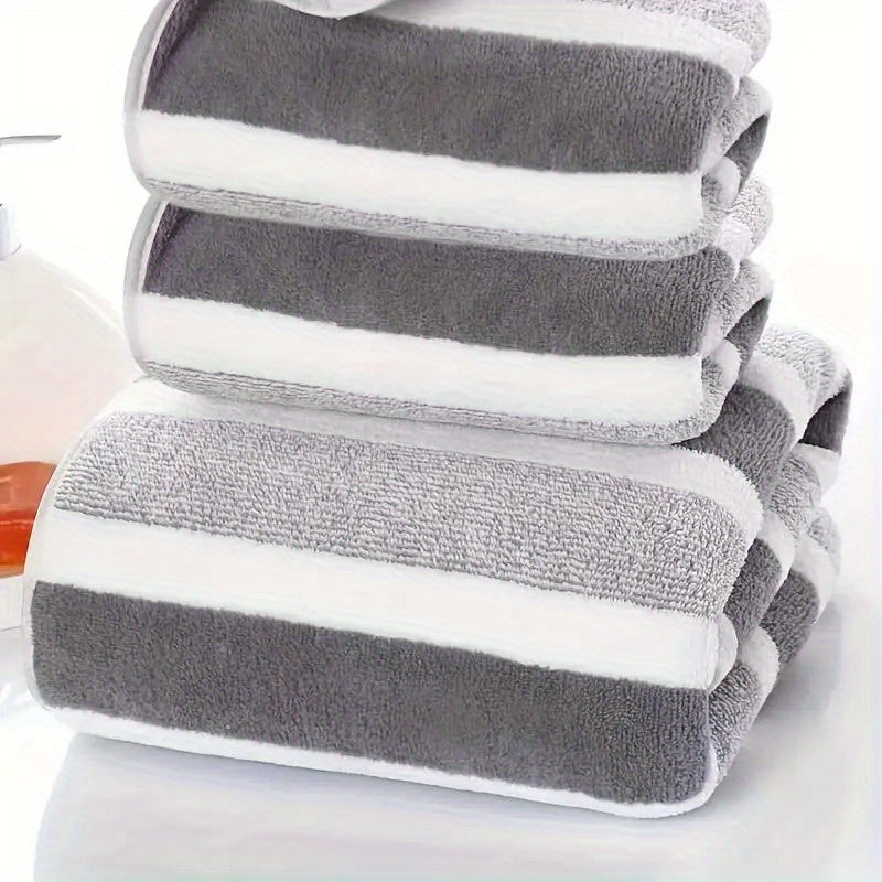 3-Piece Ultra Soft Bath Towel Set – Super Absorbent Towels
