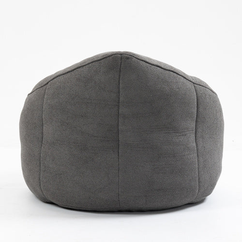 High-Pressure Foam Bean Bag Chair with Footrest – Padded Bedding Sofa Seat