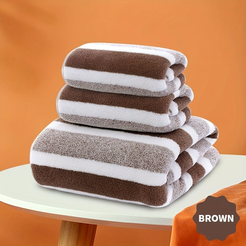 3-Piece Ultra Soft Bath Towel Set – Super Absorbent Towels