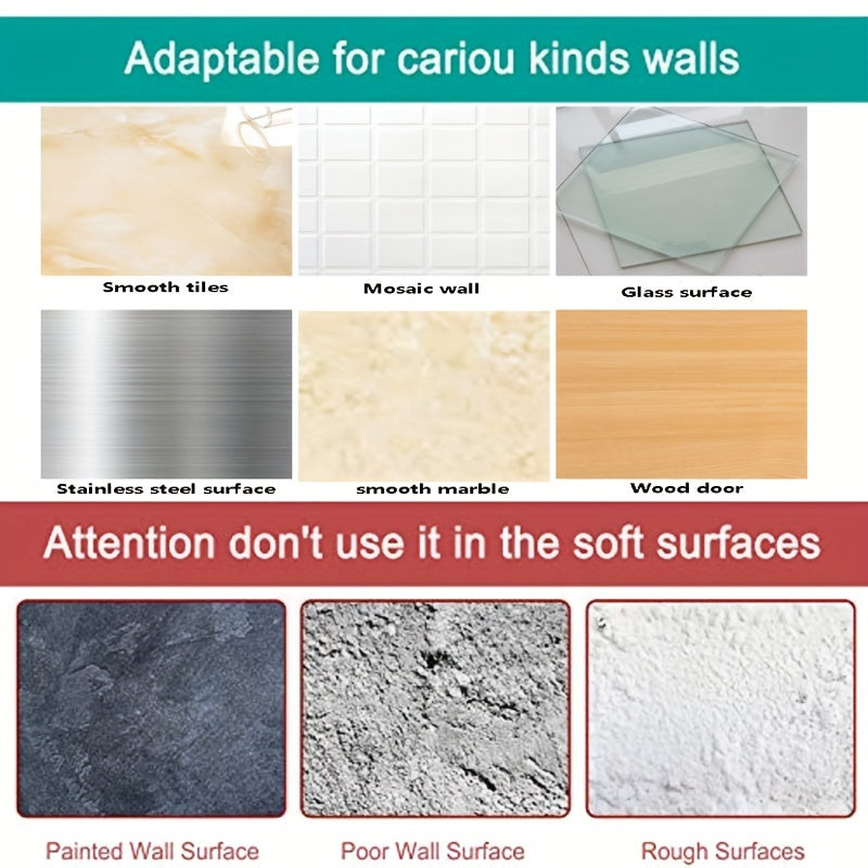 Ultra-Strong Adhesive Wall Hooks (10PCS) – No Drilling, No Damage, Sleek & Durable Design