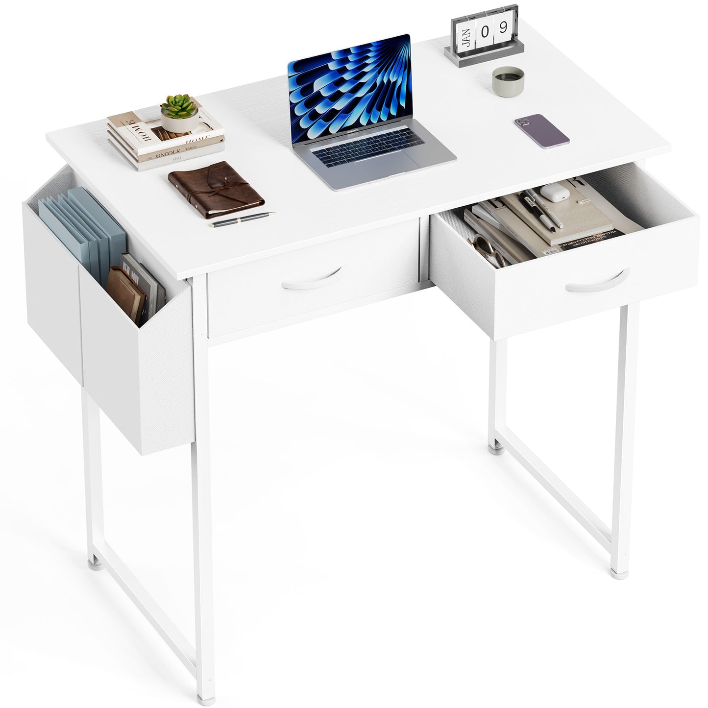 Compact Computer Desk – Small Writing Desk for Home Office, Bedroom, or Study, Ideal for Learning & Workspaces