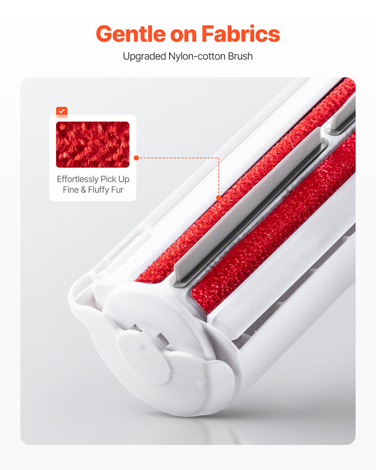 Reusable Dual-Sided Pet Hair Remover Roller – For Furniture & Clothing