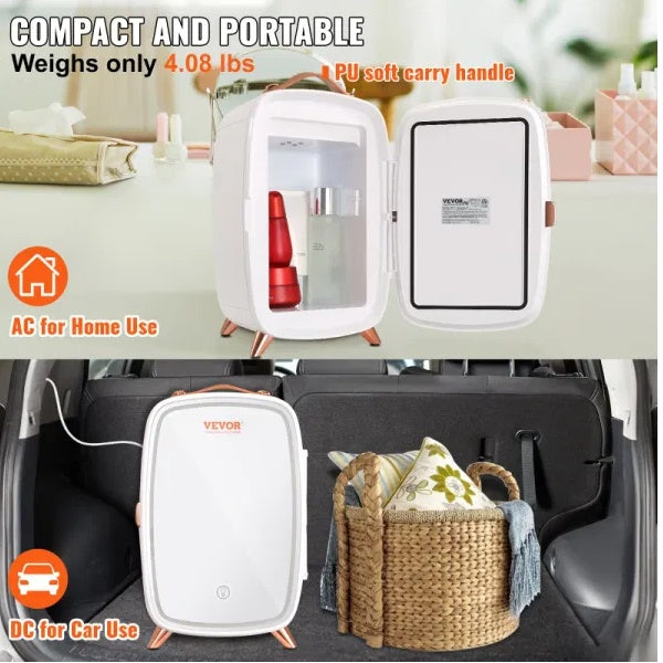 Mini Fridge for Bedroom – Compact & Quiet Personal Refrigerator