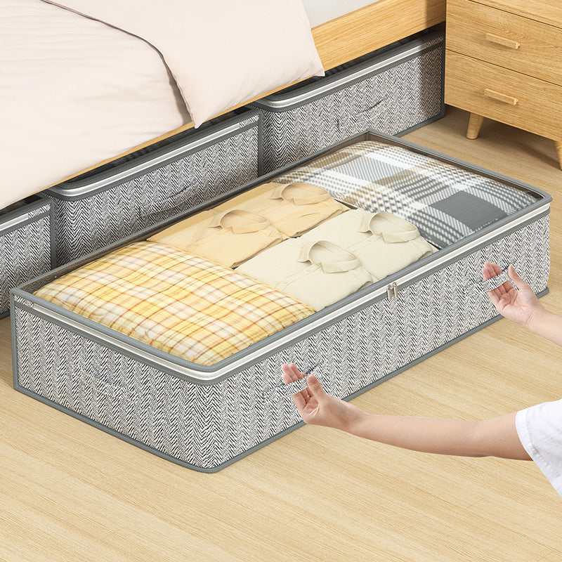 Foldable Under-Bed Storage Bag – Multi-Purpose Buggy Organizer