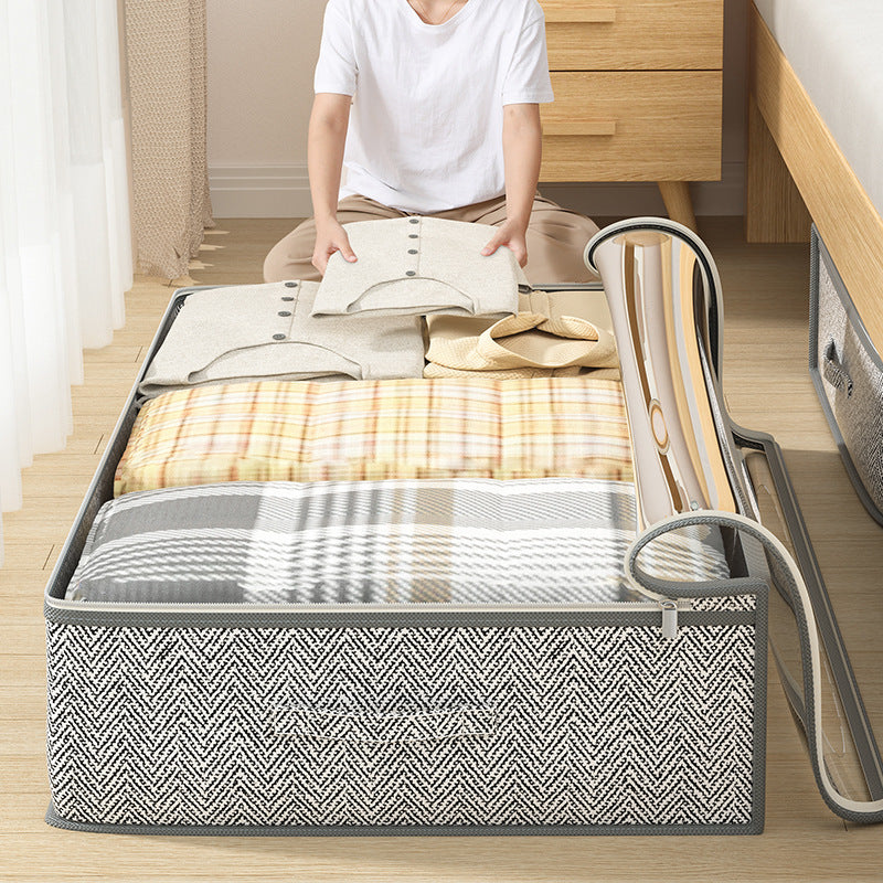 Foldable Under-Bed Storage Bag – Multi-Purpose Buggy Organizer
