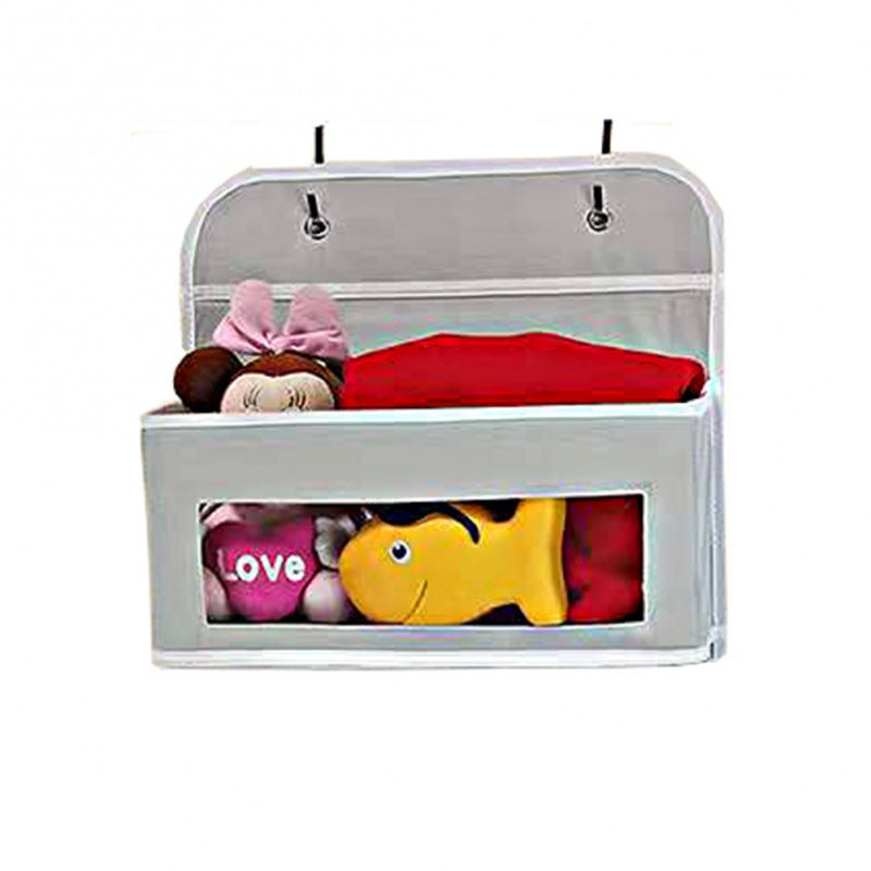 5-Shelf Hanging Storage Organizer – Anti-Tilt Design with 5 Large Pockets, Ideal for Bedroom, Bathroom, or Living Room (Over-the-Door Use)