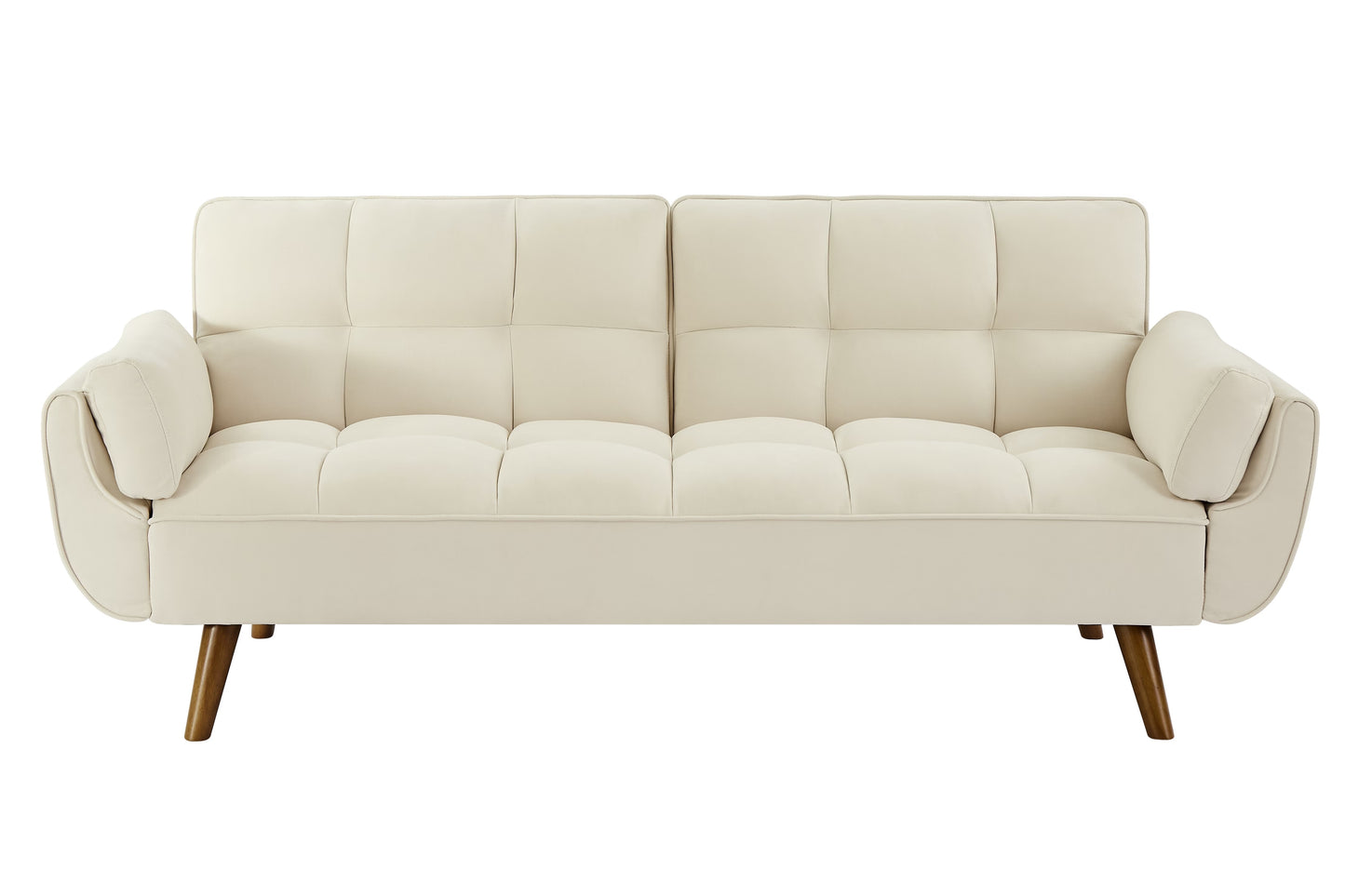 Modern Beige Cloth Sofa – Simple Comfort, Everyday Style