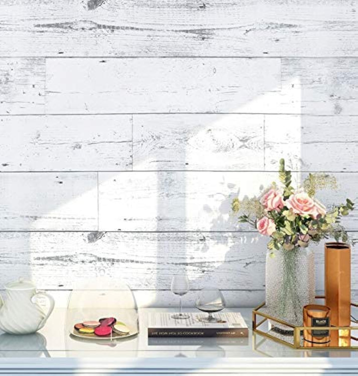 Easy Peel and Stick Removable Wallpaper - Easy DIY Contact Paper - Dozens of Prints to Choose From
