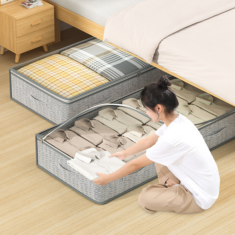 Foldable Under-Bed Storage Bag – Multi-Purpose Buggy Organizer