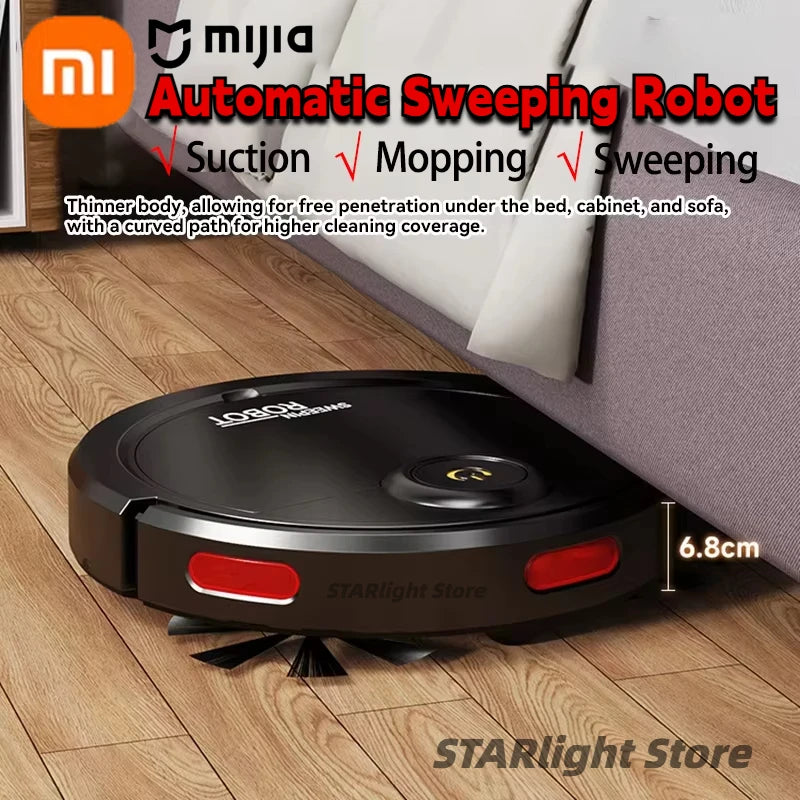 Mijia Fully Automatic Sweeping Robot Sweeper Suction Mopping Sweep Machine Intelligent Home Appliance Kitchen Home Clean Robot