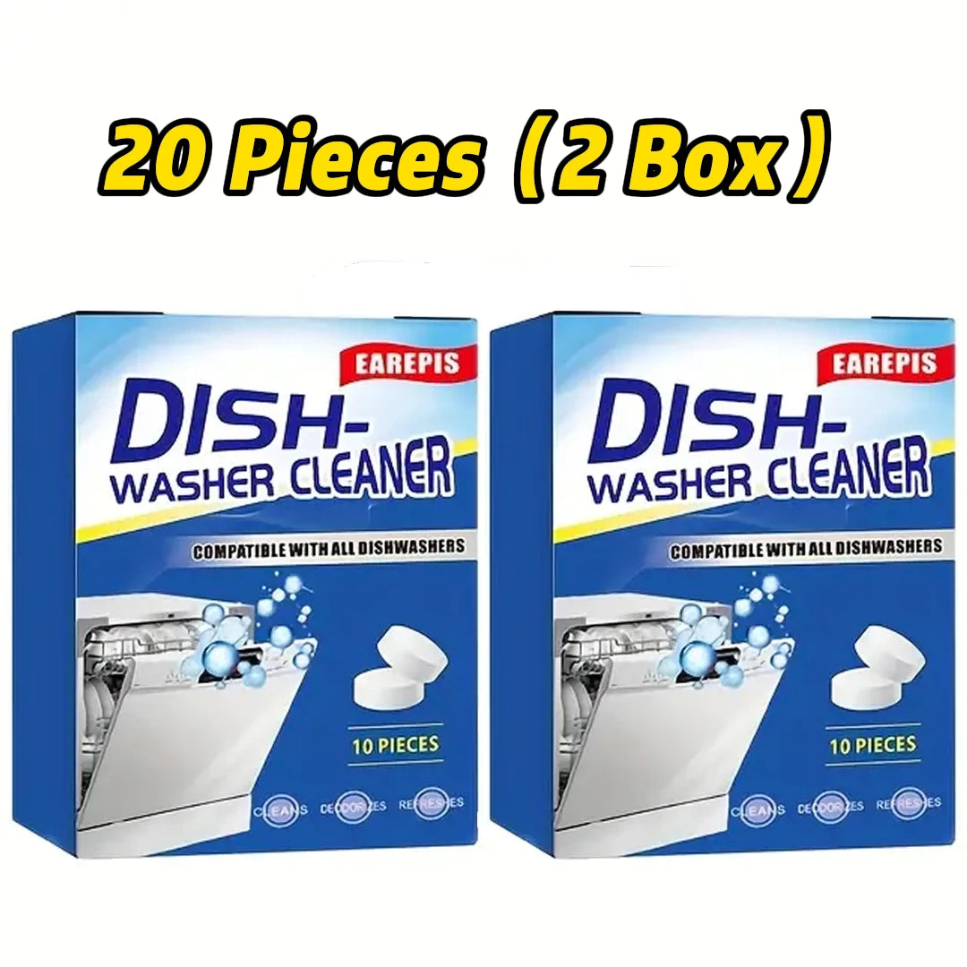 Powerful Dishwasher Cleaner & Deodorizer – Fights Grease, Grime & Stains