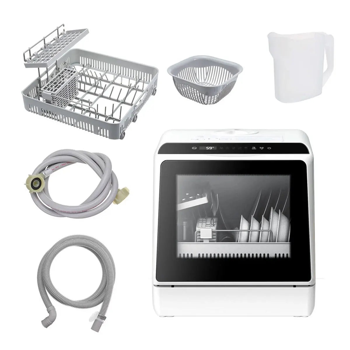 Portable Countertop Dishwasher with APP Control Intelligence