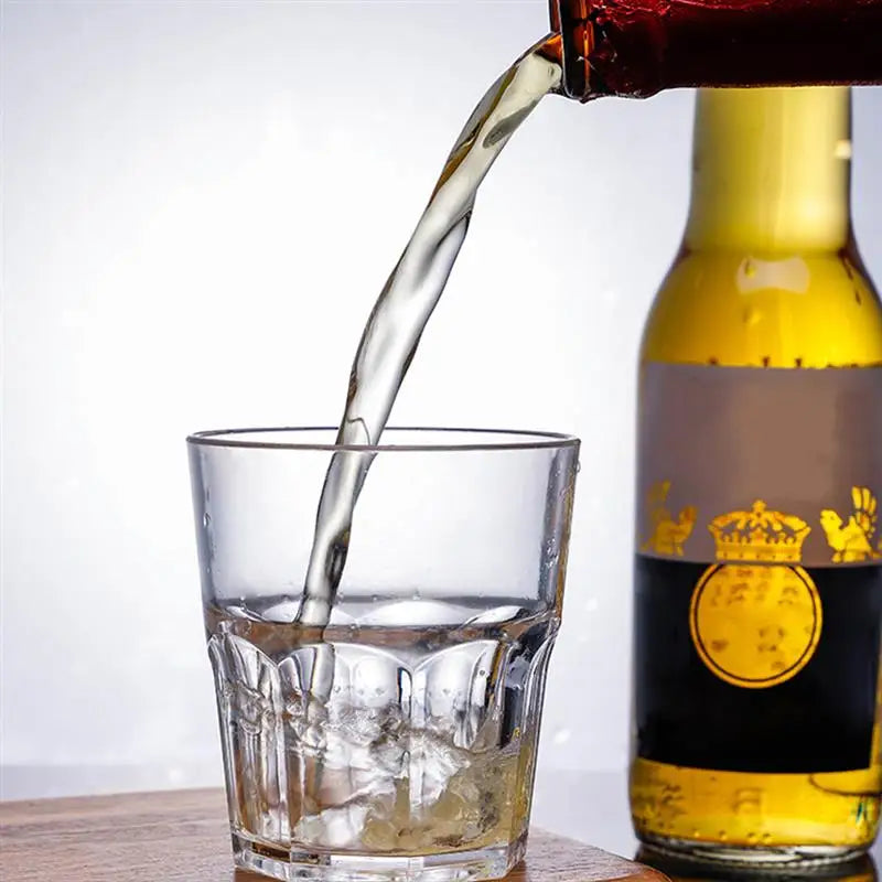 6-Piece Acrylic Drinking Cup Set – 35ml Whiskey, Beer, Wine & Cocktail Tumblers