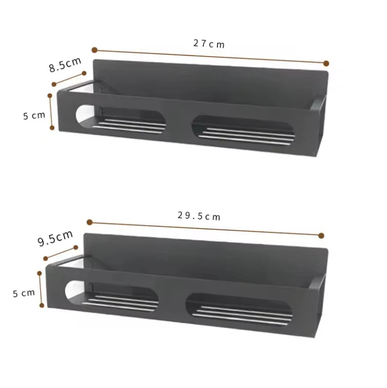 Magnetic Spice Rack Organizer for Refrigerator – Wall Mount Metal Hanging Seasoning Rack