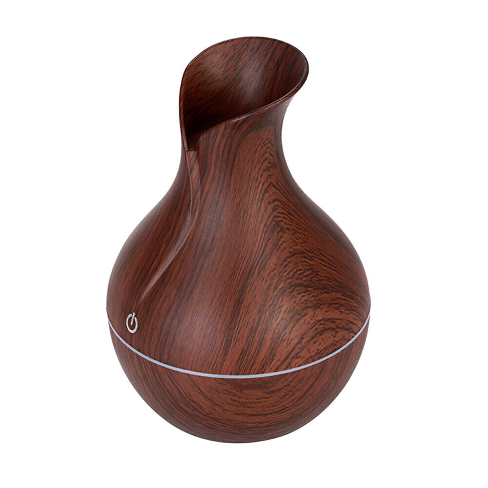 LED Ultrasonic Essential Oil Diffuser & Humidifier – Aromatherapy Air Purifier with Vase Design, Candle Holder & Smoke Fountain Effect for Home, Yoga, and Living Room Décor
