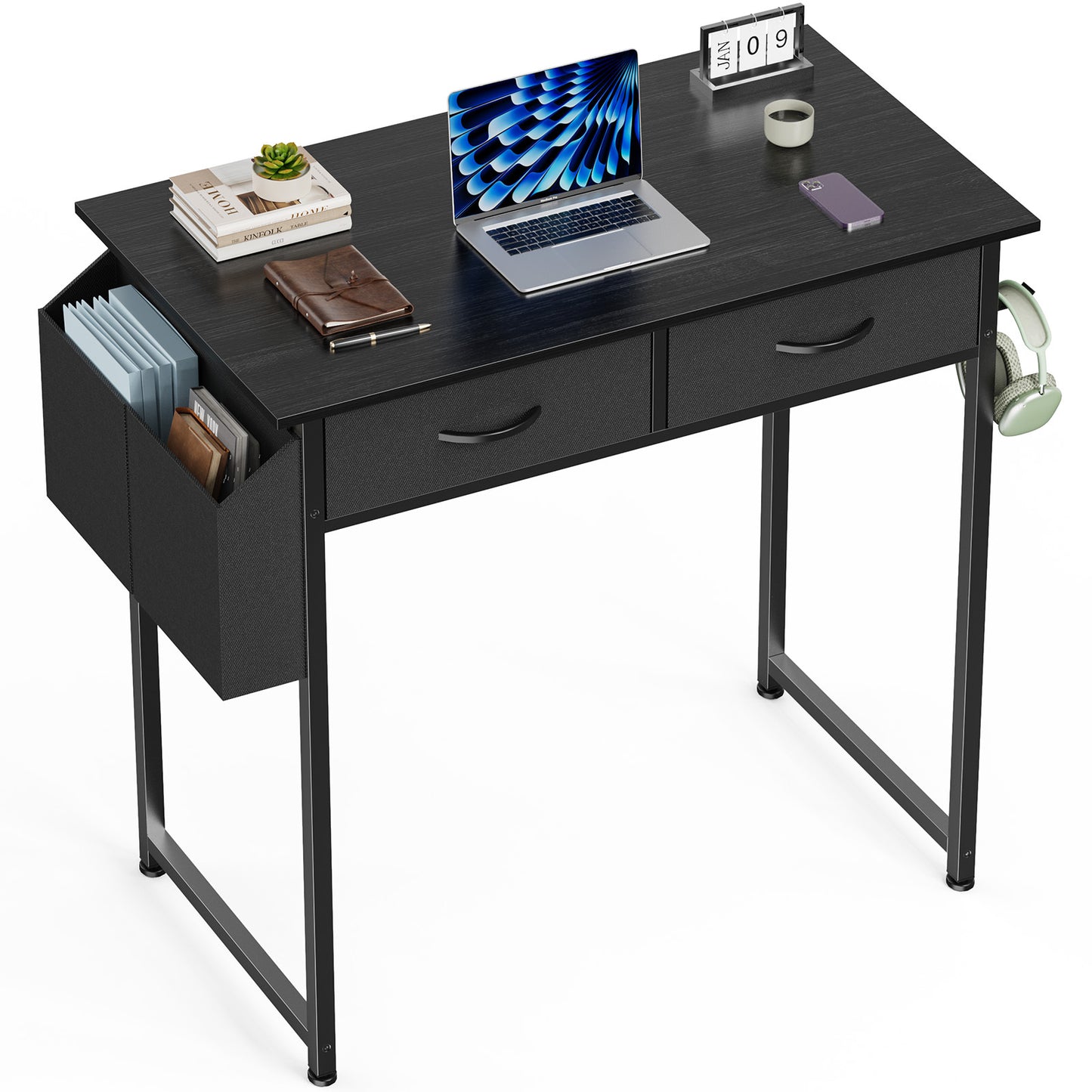 Compact Computer Desk – Small Writing Desk for Home Office, Bedroom, or Study, Ideal for Learning & Workspaces