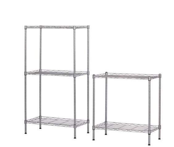 Adjustable 5-Tier Carbon Steel Storage Rack