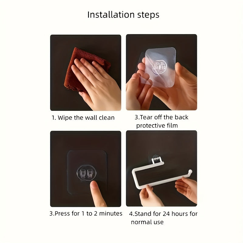 No-Drill, Space-Saving Organizer For Paper Towels, Plastic Wrap, And More