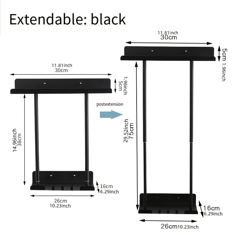 Modern No-Drill Bathroom Towel Rack – Multi-Layer Wall Shelf with Artistic Touch & Easy Installation