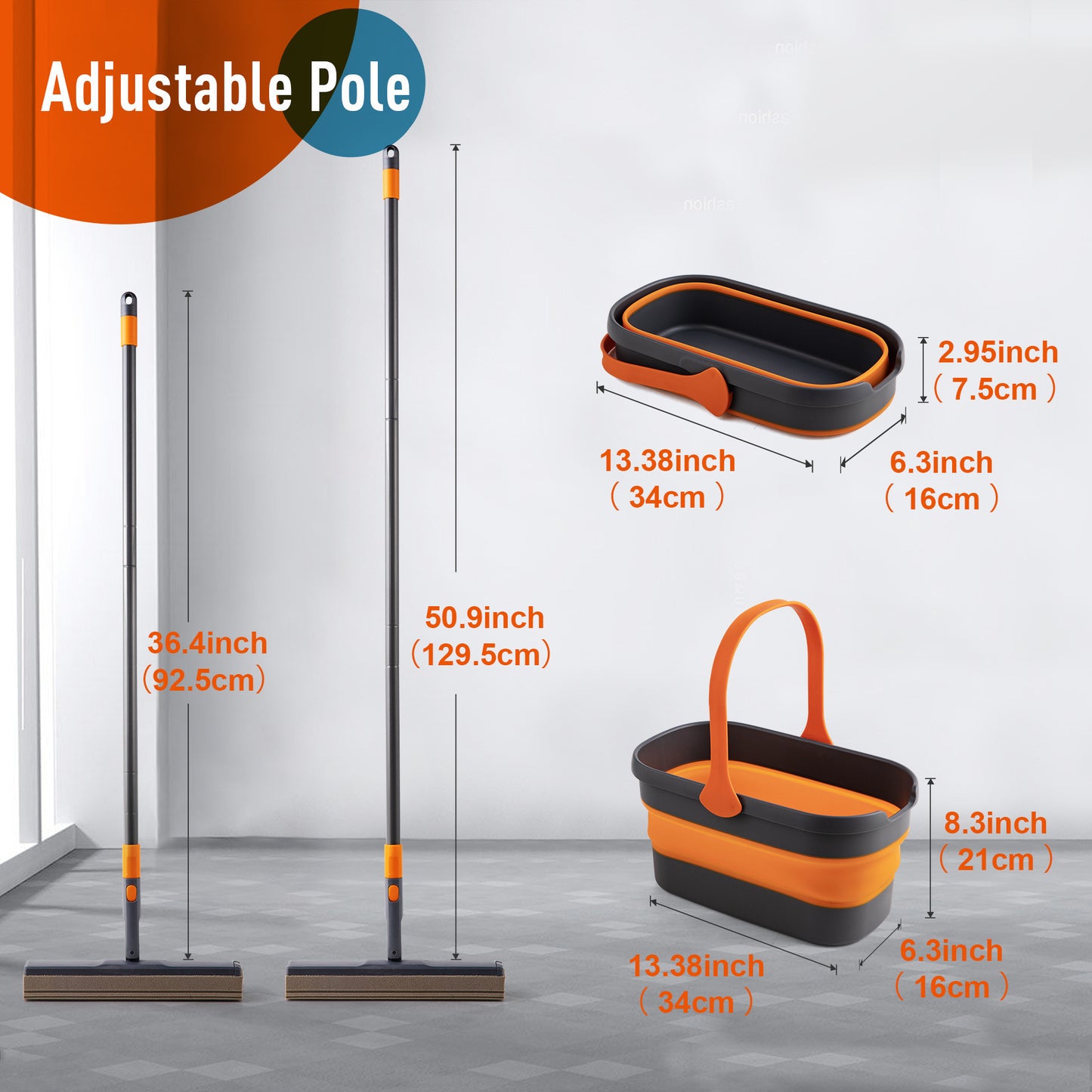 Collapsible Mop & Bucket
