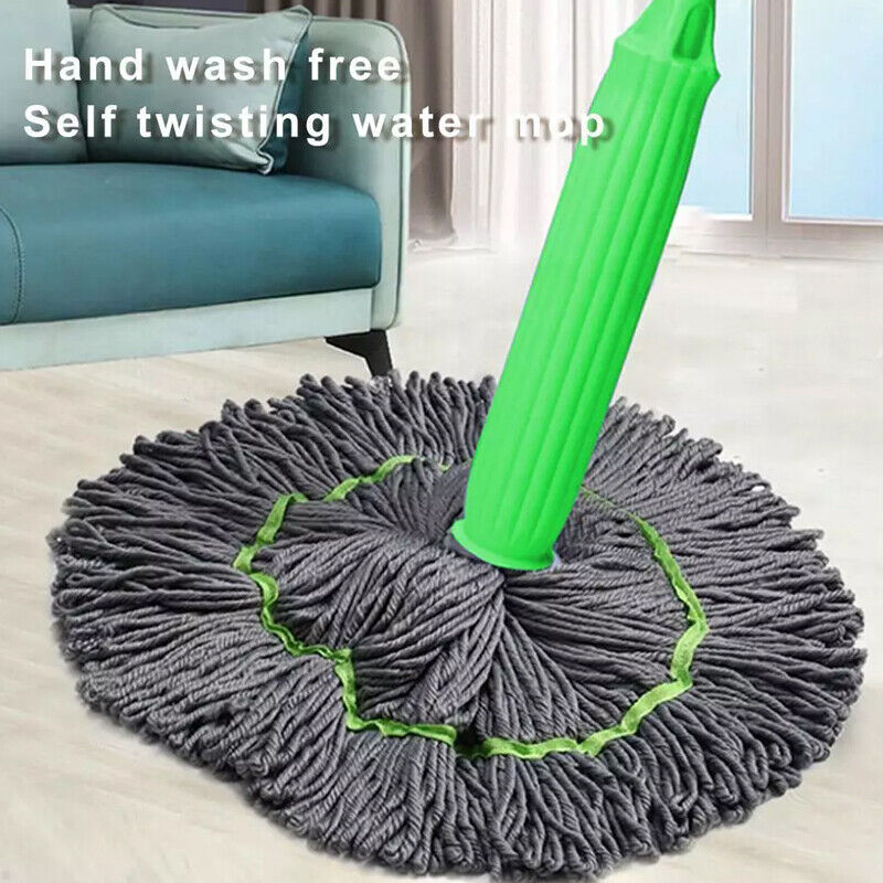 2-in-1 Self-Wringing Dehydrated Mop – Twist Mop with Strips for Effortless Home Cleaning