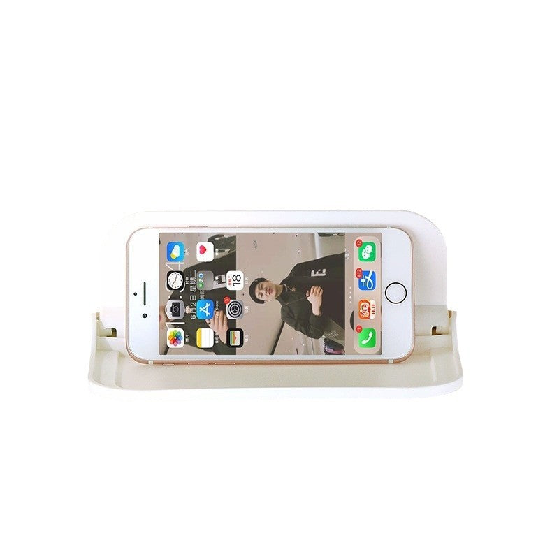 Foldable Easy-Mount Plastic Wall Shelf – Ideal for Bathroom