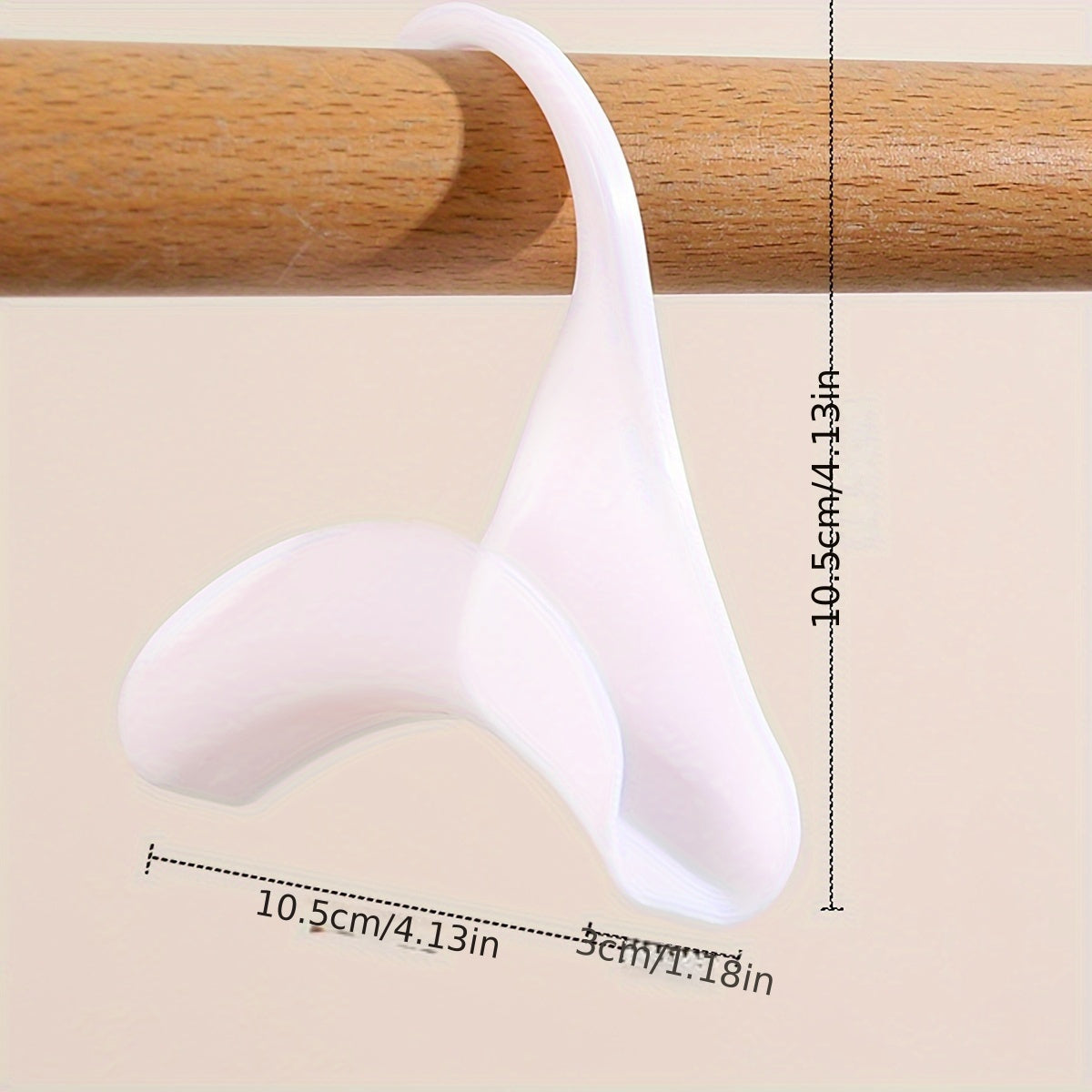 10-Pack Heavy-Duty Purse Hooks – Elegant Anti-Slip Closet Hangers for Bags, Scarves, Hats & More