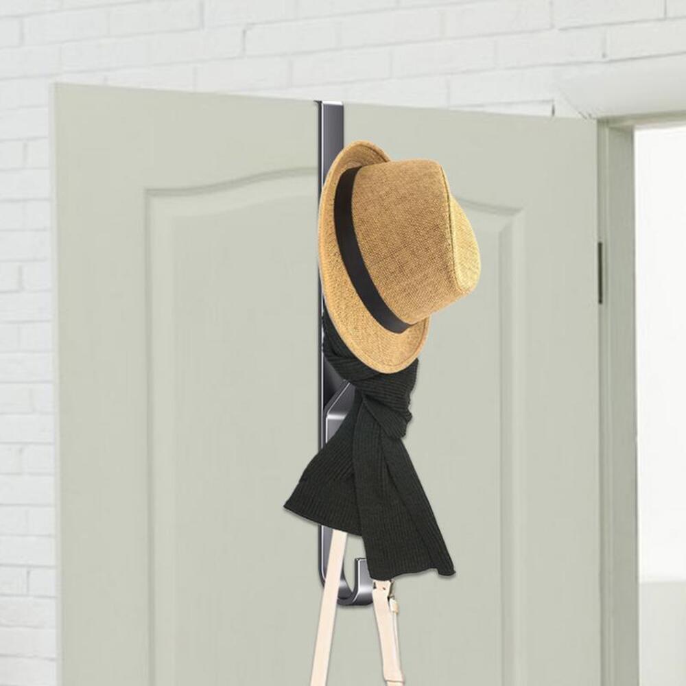 Over-the-Door Clothes Hanger – Heavy-Duty Carbon Steel Hooks for Hanging, Versatile Storage Organizer for Home & Closet