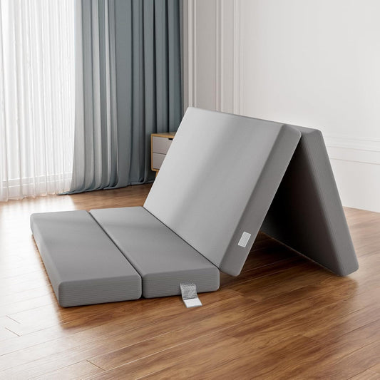 Foldable Memory Foam Single Sofa Mattress – Portable Guest Bed & Floor Lounger with Washable Cover for Dorms & Small Spaces