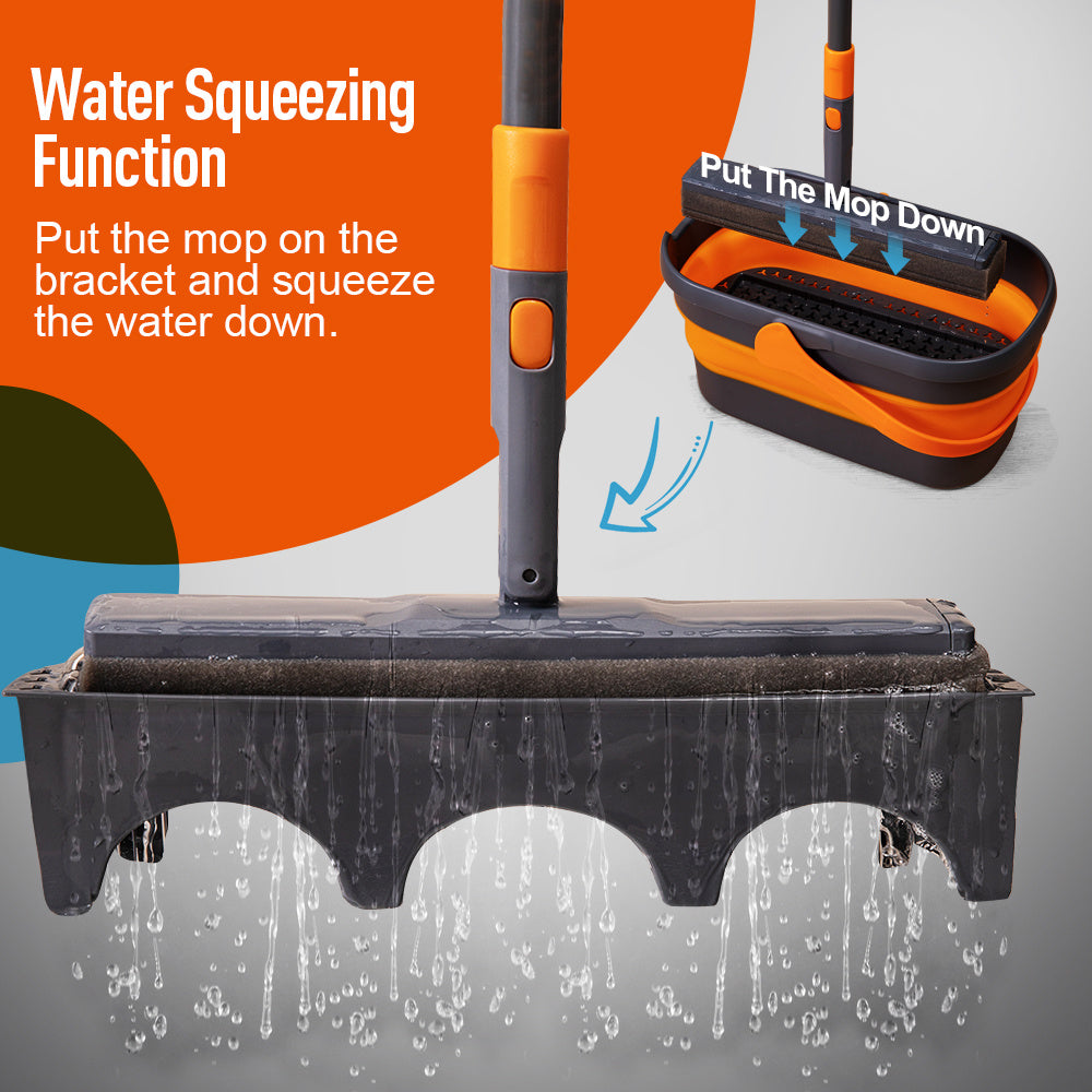 Collapsible Mop & Bucket