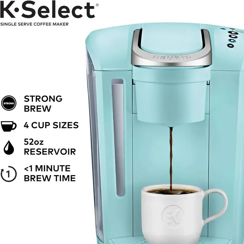 Keurig K-Select Single-Serve K-Cup Pod Coffee Maker, Black Matte