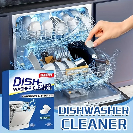 Powerful Dishwasher Cleaner & Deodorizer – Fights Grease, Grime & Stains