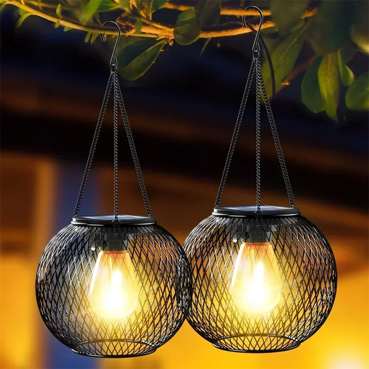 Solar Lantern Outdoor – Waterproof Hanging Decorative Lights for Garden, Yard, Patio, or Pathway