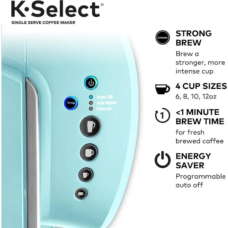 Keurig K-Select Single-Serve K-Cup Pod Coffee Maker, Black Matte