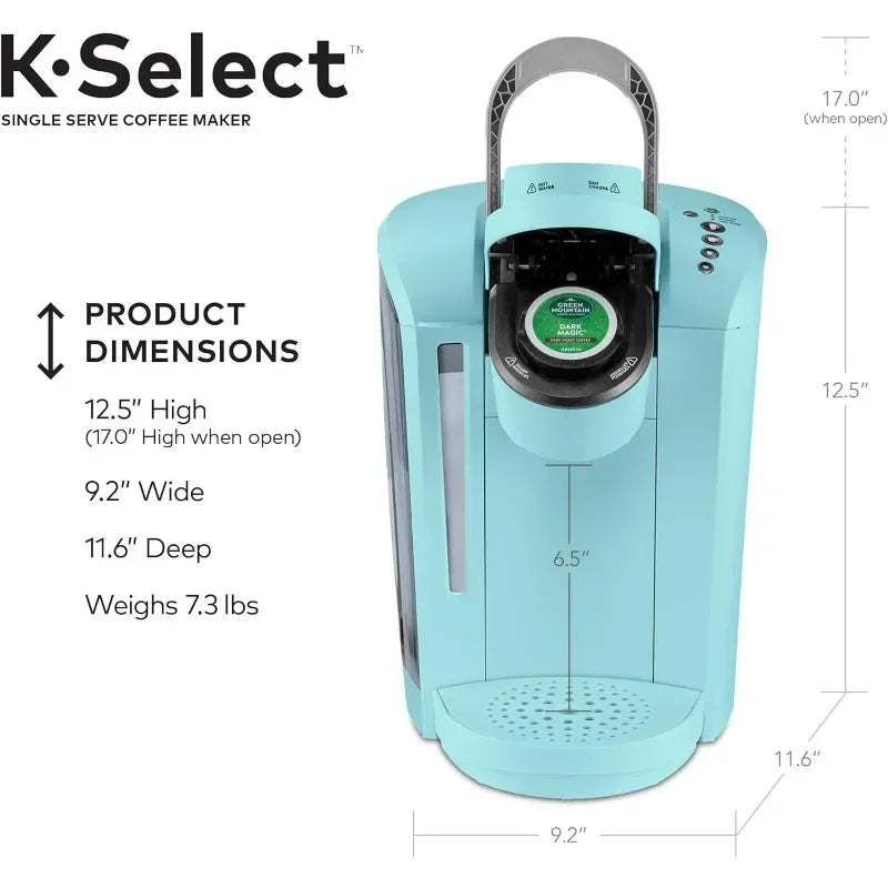 Keurig K-Select Single-Serve K-Cup Pod Coffee Maker, Black Matte