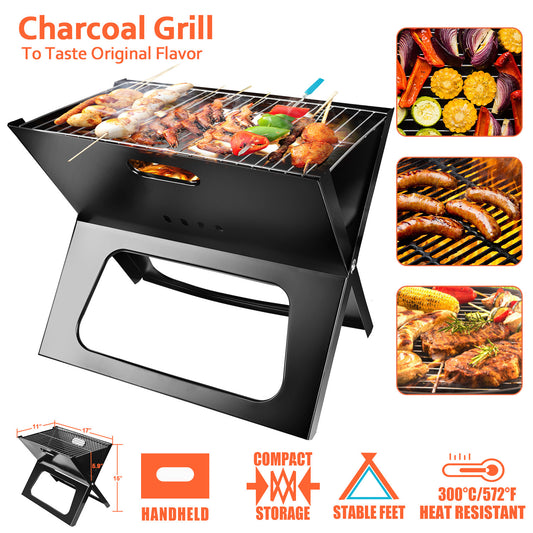 Portable BBQ Grill Foldable Charcoal Grill