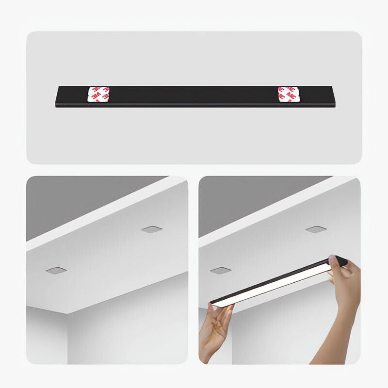 Dimmable LED Motion Sensor Cabinet Light – Rechargeable Magnetic Under-Closet Lamp