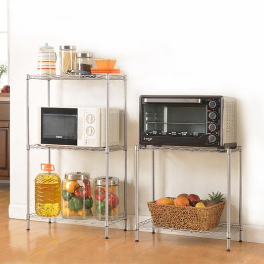 Adjustable 5-Tier Carbon Steel Storage Rack