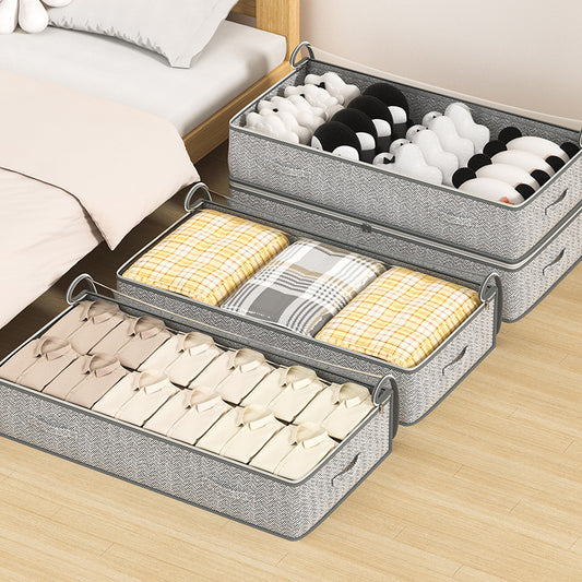Foldable Under-Bed Storage Bag – Multi-Purpose Buggy Organizer