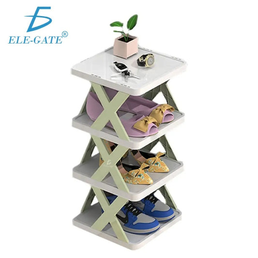 Foldable Shoe Rack Organizer With 4 Levels